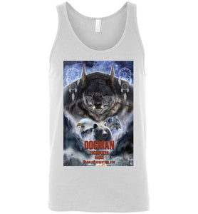 Men's Dogman Encounters Pathfinder Collection Tank Top (design 2, with straight border) - Dogman Encounters