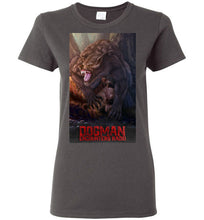 Ladies Dogman Encounters Apex Collection T-Shirt (design 2)