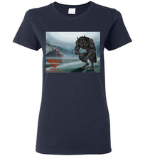Ladies Dogman Encounters Episode 137 Collection T-Shirt (design 2) - Dogman Encounters