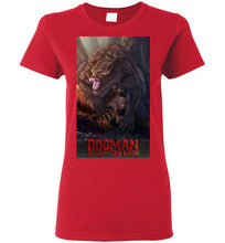 Ladies Dogman Encounters Apex Collection T-Shirt (design 2)