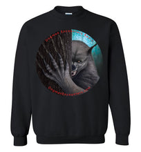 Dogman Encounters Rogue Collection Crew Neck Sweatshirt (no border with red font) - Dogman Encounters