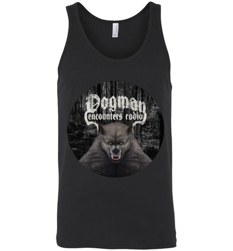 Men's Dogman Encounters Canis Hominis Collection (round) Tank Top