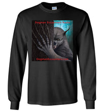 Men's Dogman Encounters Rogue Collection Long Sleeve T-Shirt (square with red font) - Dogman Encounters