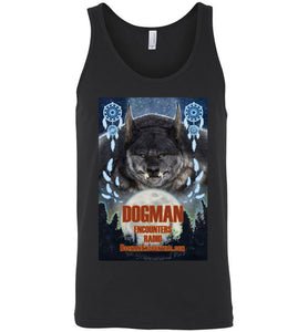 Men's Dogman Encounters Pathfinder Collection Tank Top (design 1, with straight border) - Dogman Encounters