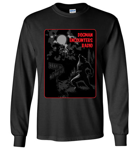 Men's Dogman Encounters Bray Rd. Collection Long Sleeve T-Shirt