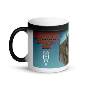 Matte Black Magic Dogman Encounters Pathfinder Collection Mug (design 3) - Dogman Encounters