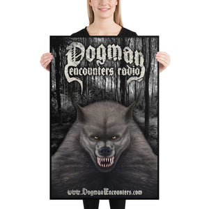 Dogman Encounters Canis Hominis Collection 24"x36" Poster