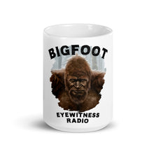 Bigfoot Eyewitness Deep Woods Collection White Mug
