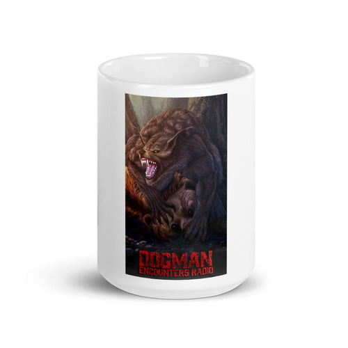 Dogman Encounters Apex Collection White Mug (design 2)