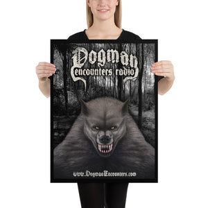 Dogman Encounters Canis Hominis Collection 18"x24" Poster