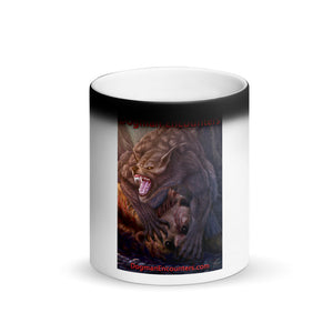 Matte Black Magic Dogman Encounters Apex Collection Mug - Dogman Encounters