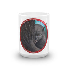 Dogman Encounters Rogue Collection White Mug (red/white font) - Dogman Encounters