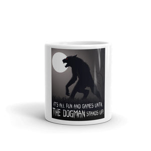 Dogman Encounters Stand Collection White Mug