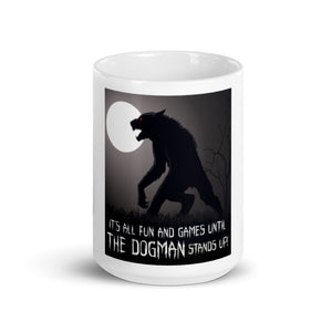 Dogman Encounters Stand Collection White Mug